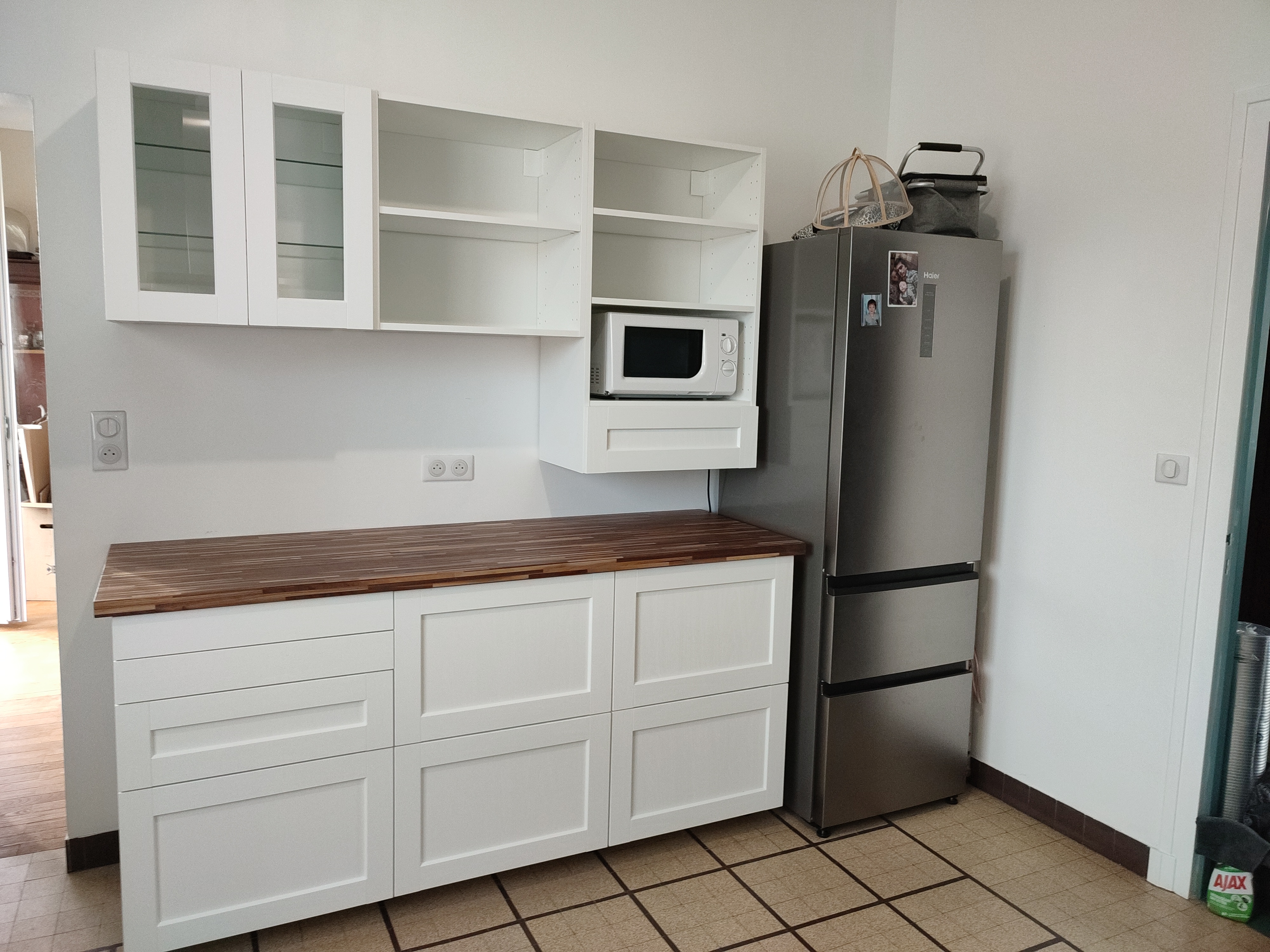 Installation d'une cuisine complète IKEA